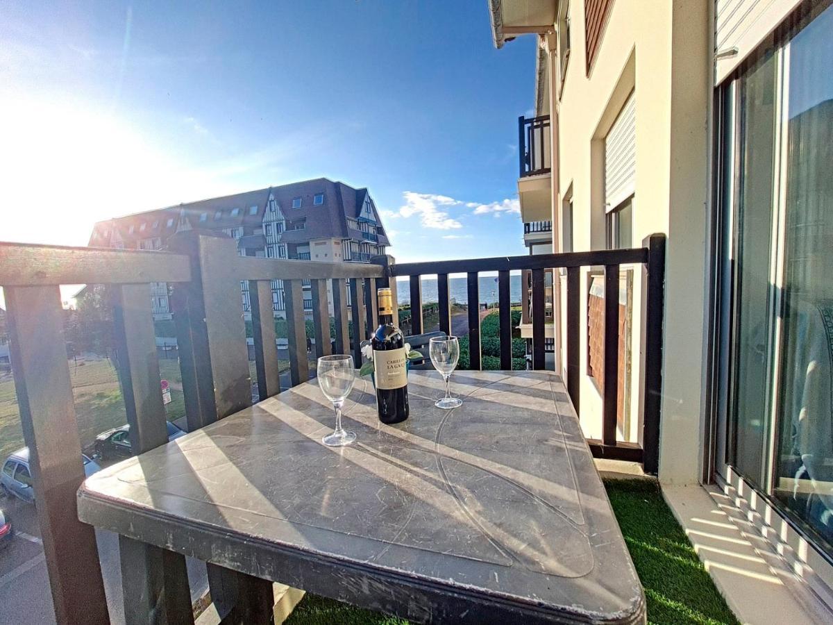 Appartement 3 pièces, vue sur mer, piscine et Tennis Cabourg Esterno foto