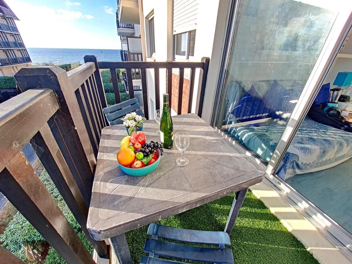 Appartement 3 pièces, vue sur mer, piscine et Tennis Cabourg Esterno foto